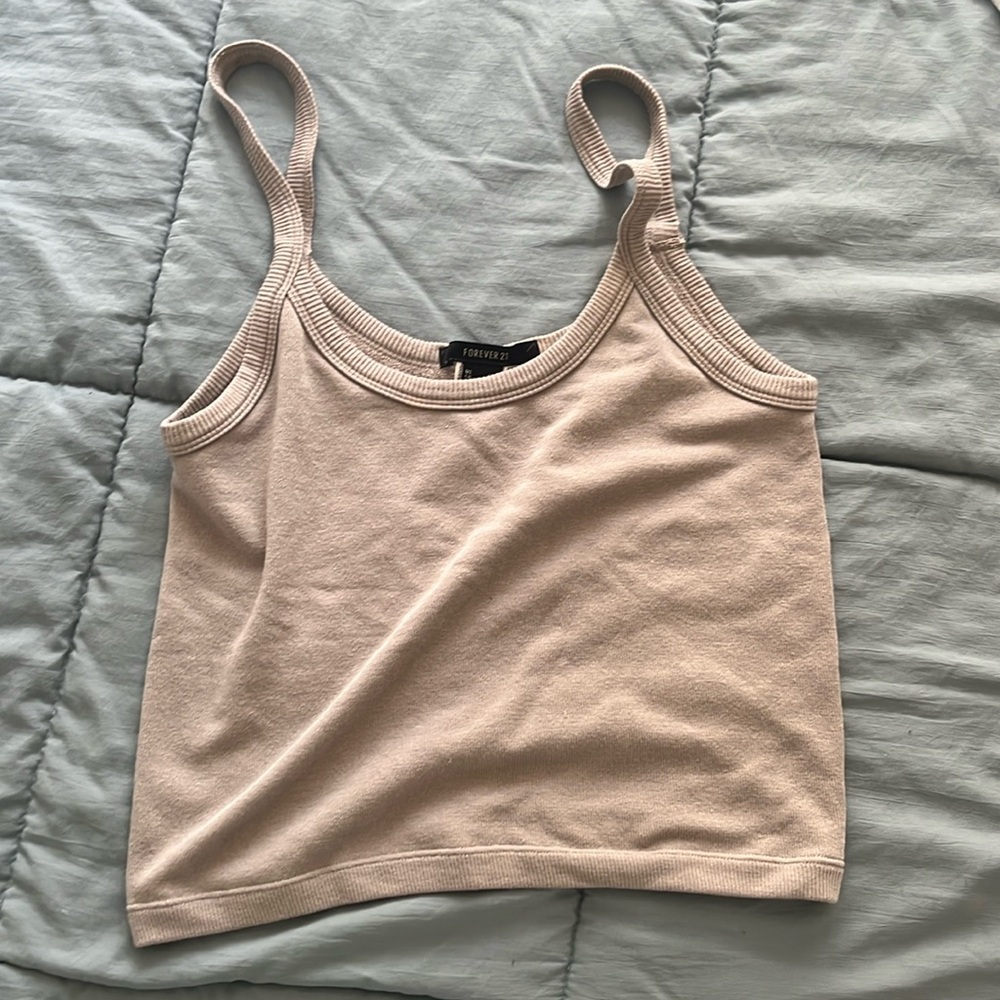 Forever 21 Grey crop top